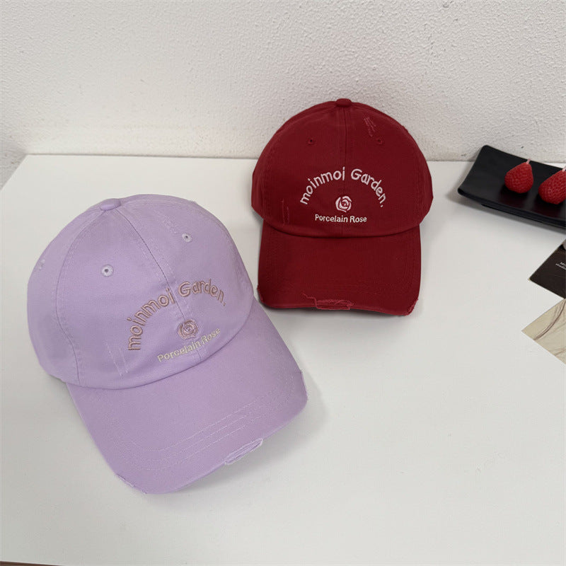 Women's Embroidered Casual Sun Protection Cap Stornfield