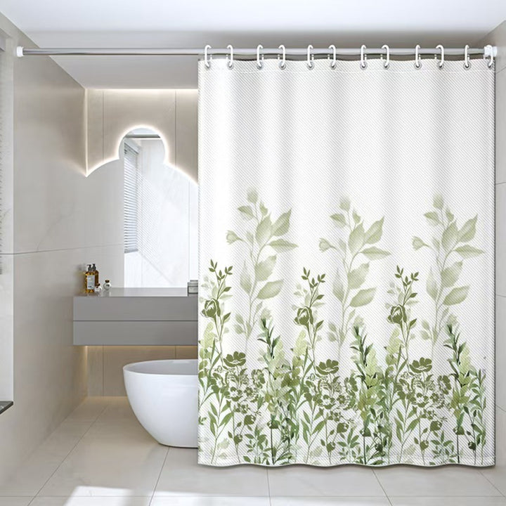 Women's Floral Design Shower Curtain Stornfield