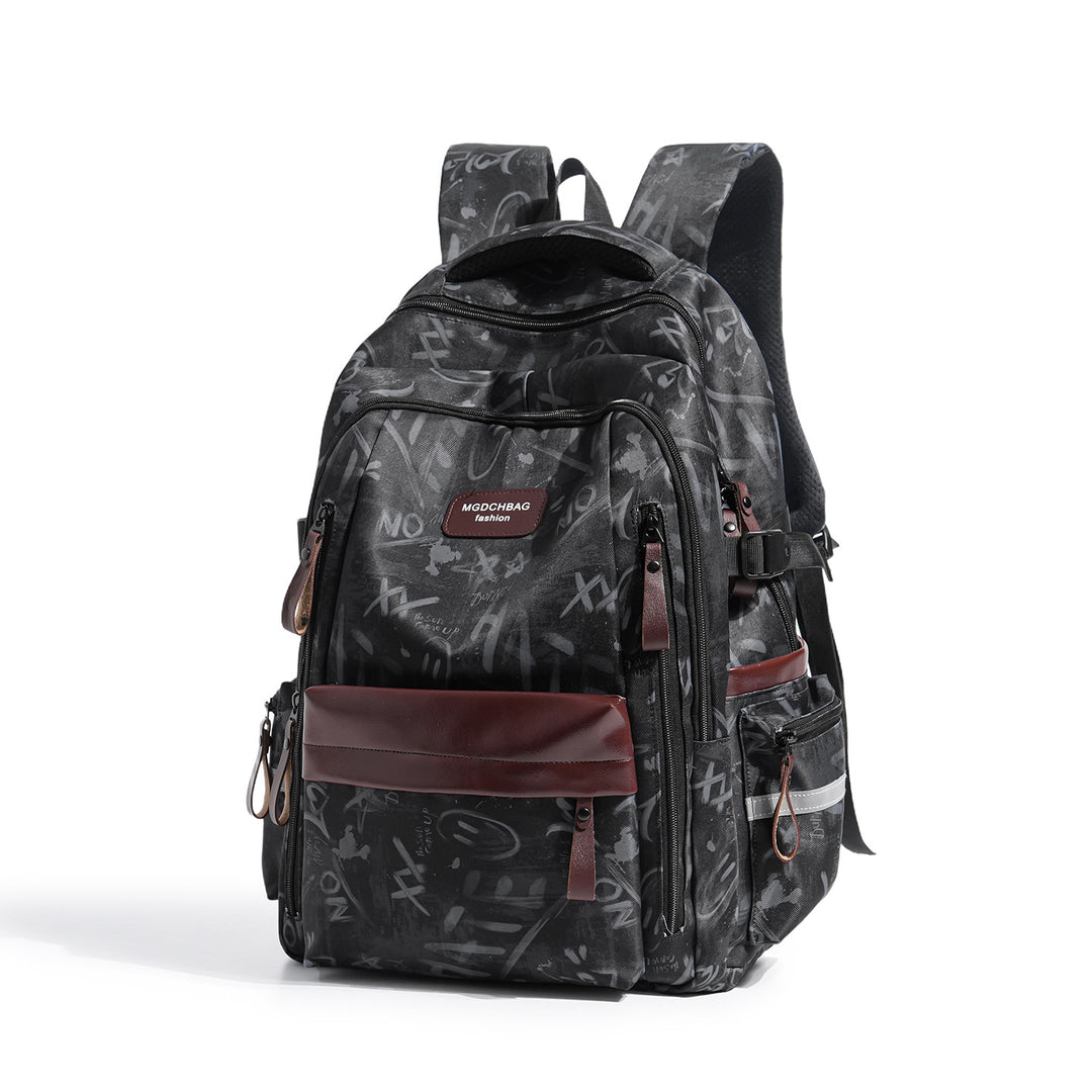 Versatile Graphically Enhanced Backpack Stornfield