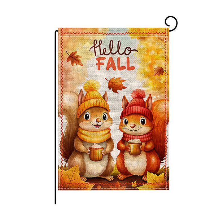 Decorative Double-Sided Garden Flag