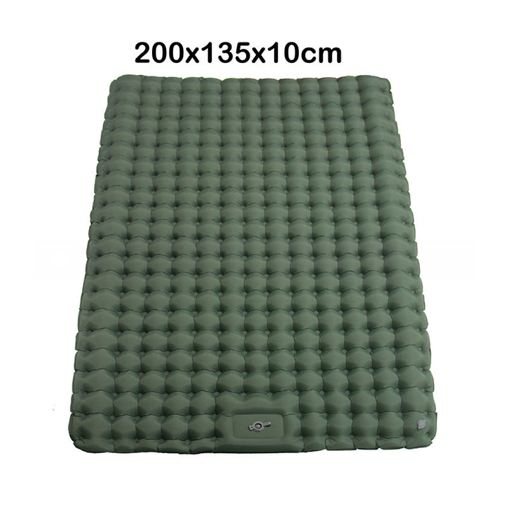 Comfortable and Inflatable Sleeping Mat with Ergonomic Headrest Stornfield