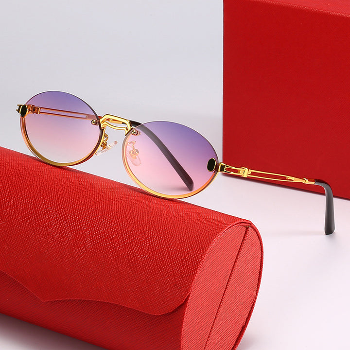 Women's fashionable sunglasses with intricate metal frame and stylish design Stornfield