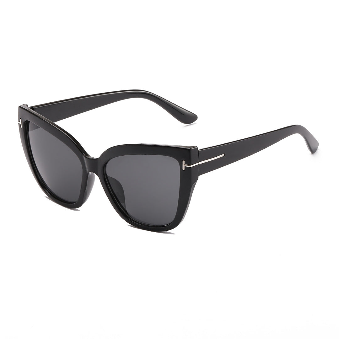 Ladies Cat-Eye Sunglasses with Fashionable Structured Frame Stornfield