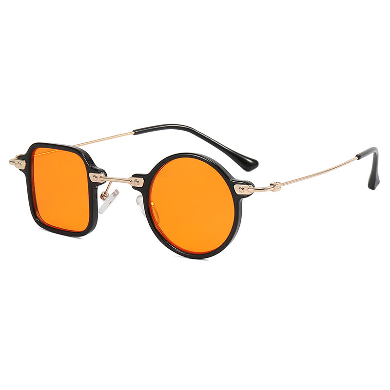 Ladies elegant round hybrid glasses with square design Stornfield