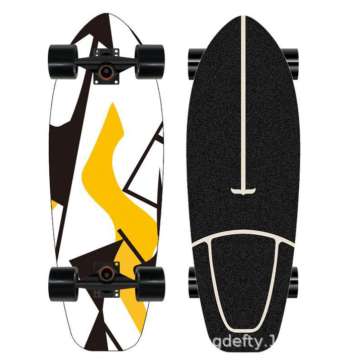 Artistic Lion Design Skateboard Stornfield