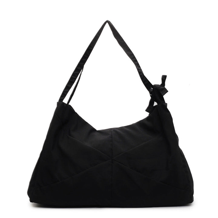 Textured Fabric Shoulder Hobo Bag Stornfield