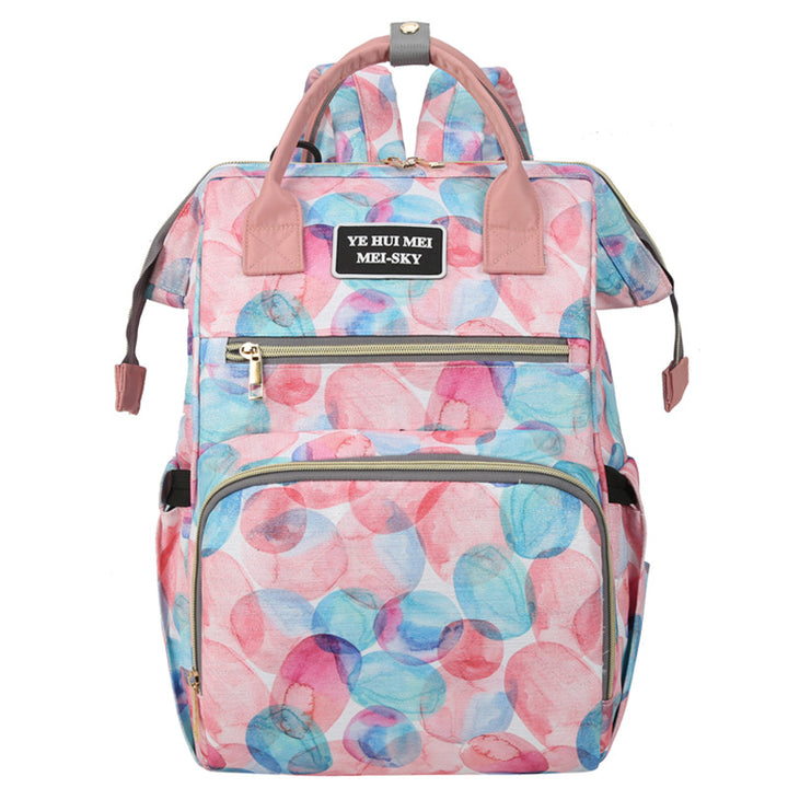 Stylish Geometric Print Backpack Stornfield
