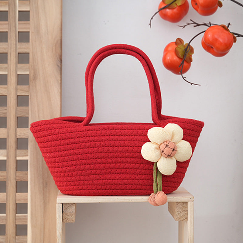Flower-shaped tote bag Stornfield
