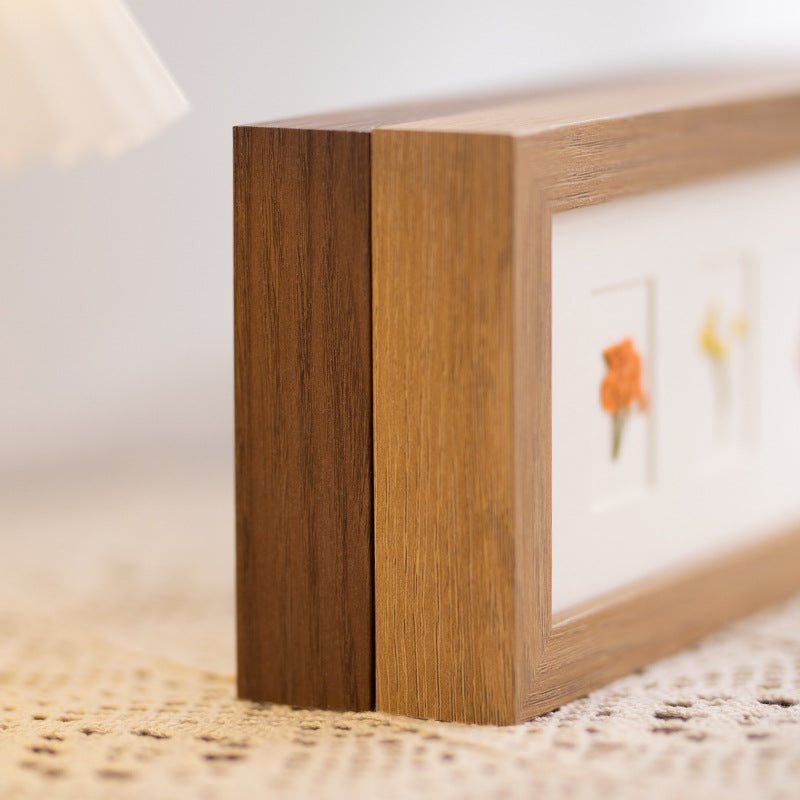 Artistic Nature-Inspired Shadow Box Frame