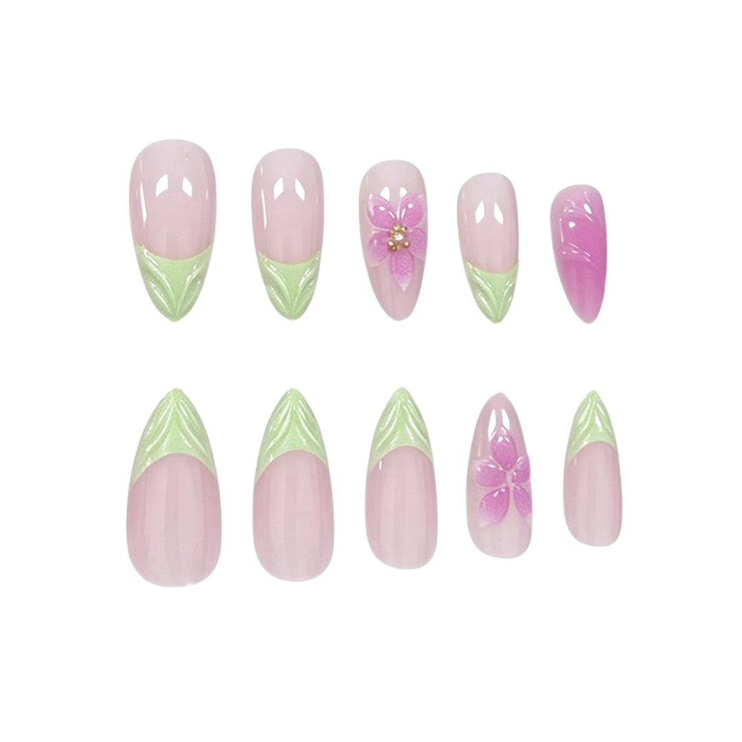 Floral Art Nail Design Stornfield