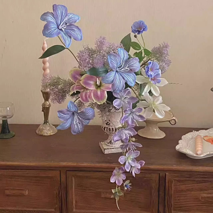 Lifelike Floral Centerpiece Arrangement