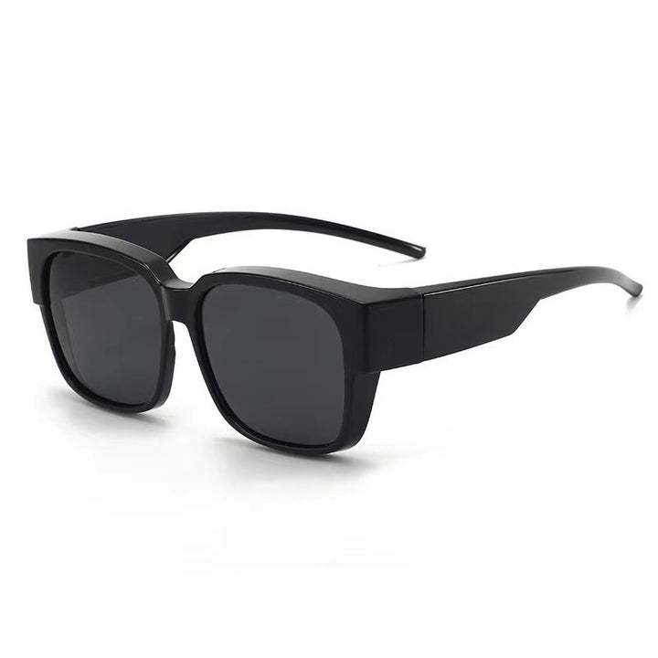 Ladies oversized sunglasses with geometric design Stornfield