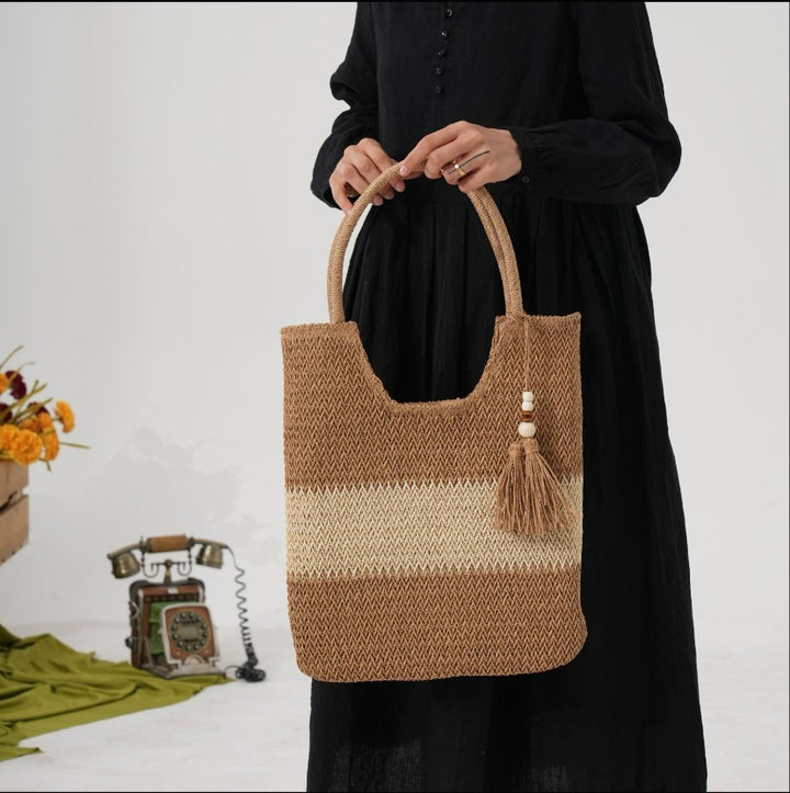 Generous Boho beach bag Stornfield