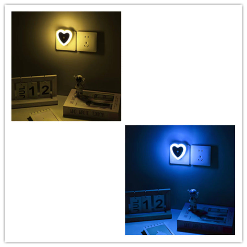 LED Heart-Shaped Night Light