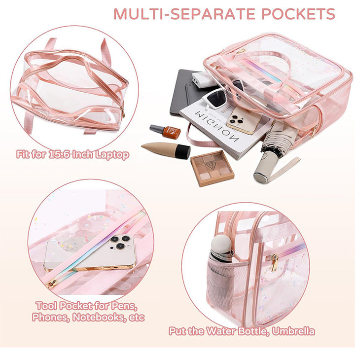 Transparent Multifunctional Handbag Stornfield