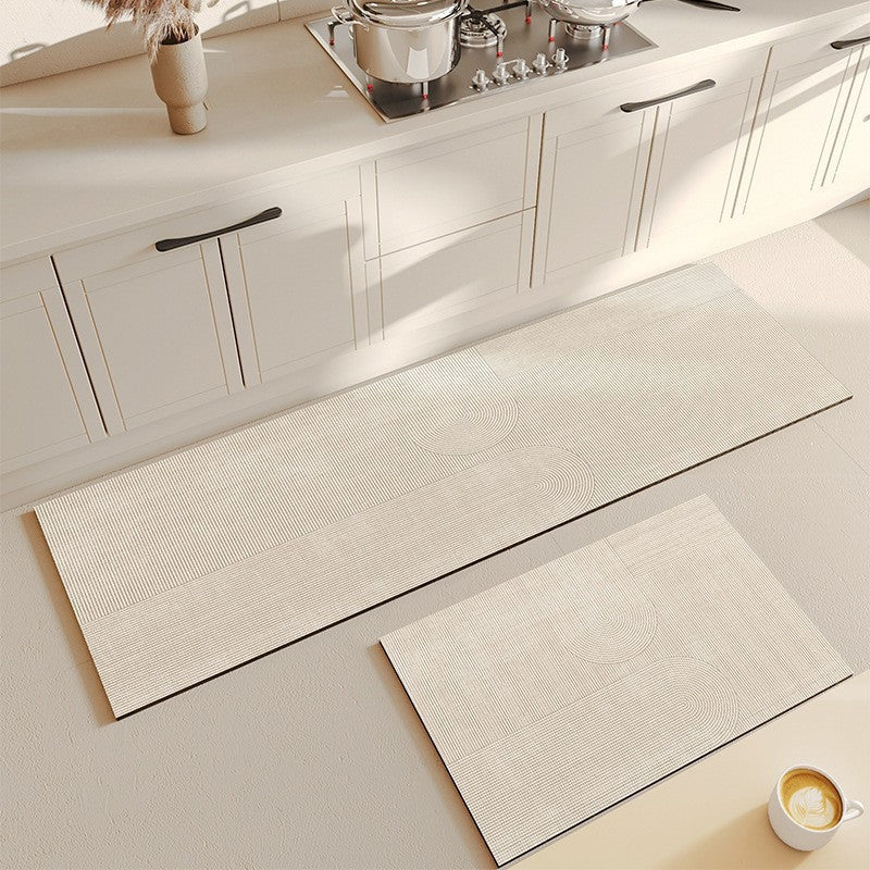 Abstract Geometric Kitchen Runner Mat