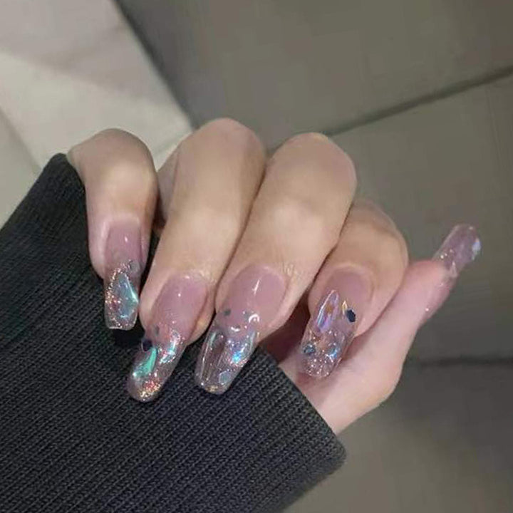 Premium Glitter Gel Press-On Nails Stornfield