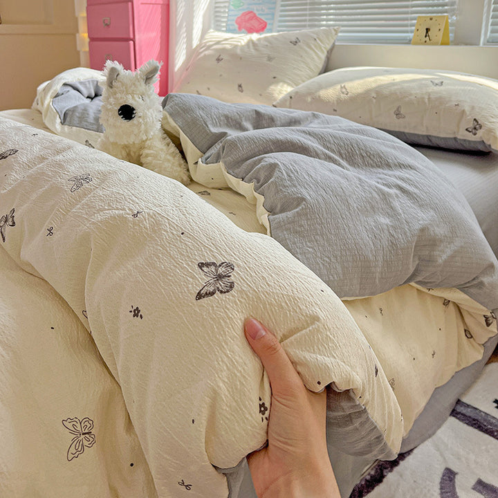 Soft Printed Bedding Set