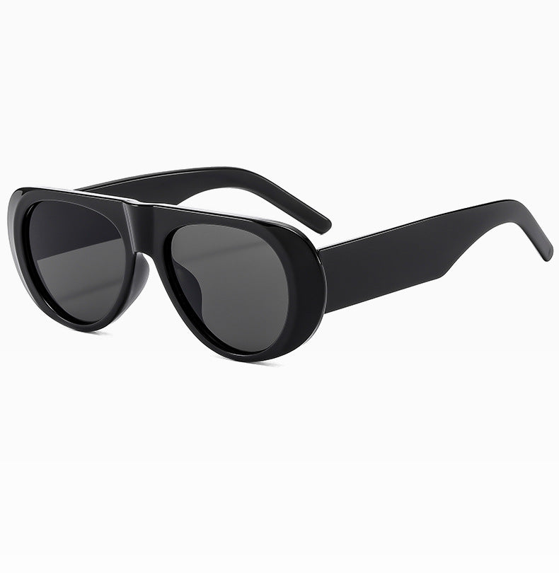 Contemporary Oversized Shield Sunglasses Stornfield