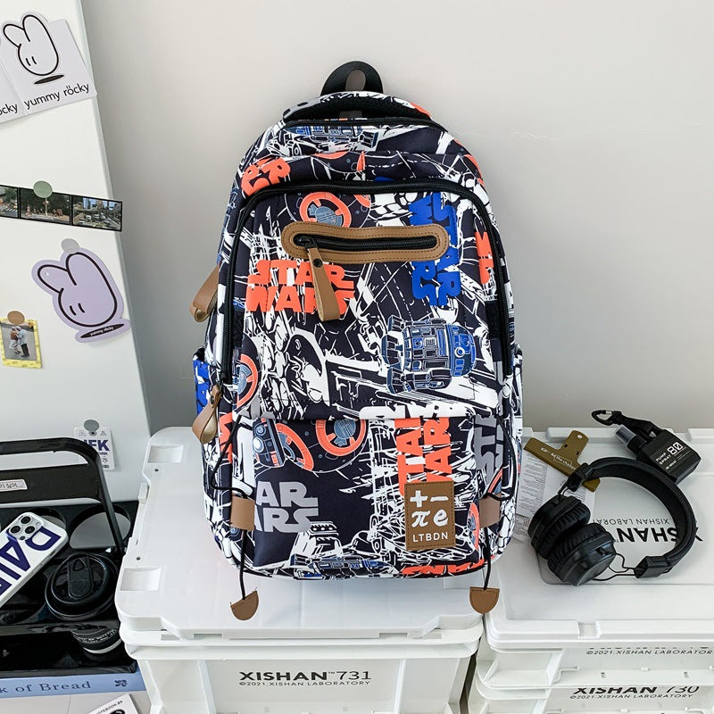 Fashionable Patterned Backpack Stornfield