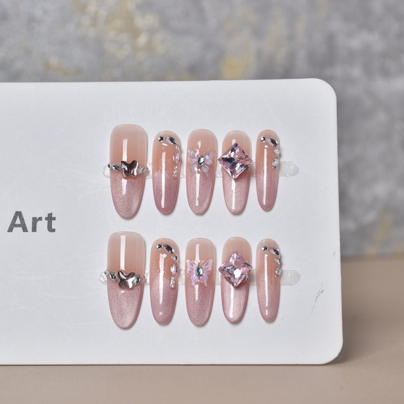 Decorative Animal Print Press-On Nail Set Stornfield