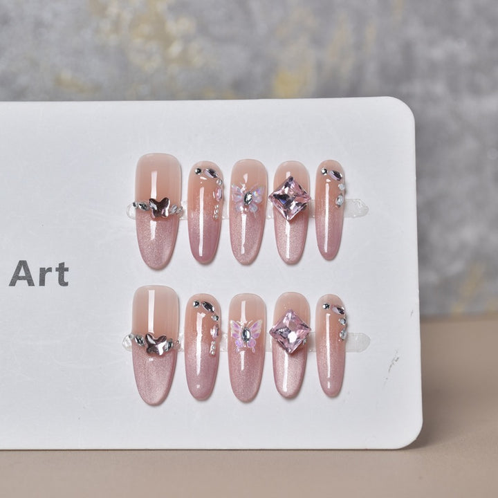 Decorative Animal Print Press-On Nail Set Stornfield