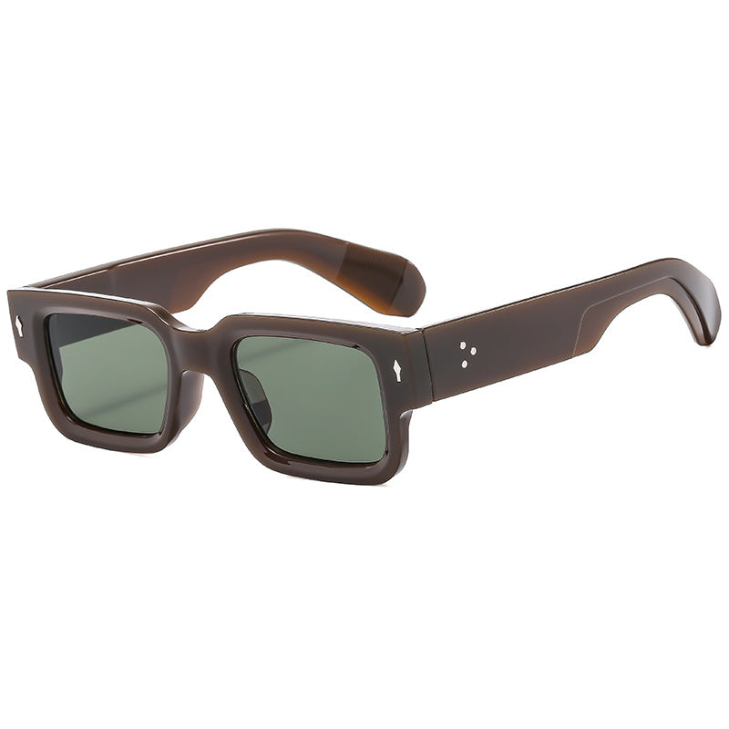 Women's fashionable square sunglasses with sturdy frame Stornfield