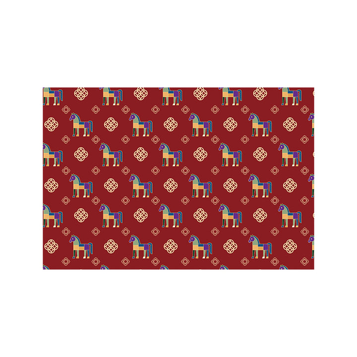 Playful Horse-Themed Memory Foam Bath Mat Stornfield