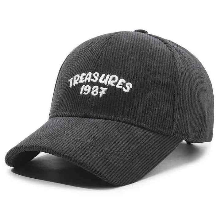 Women's Corduroy Embroidered Baseball Cap Stornfield