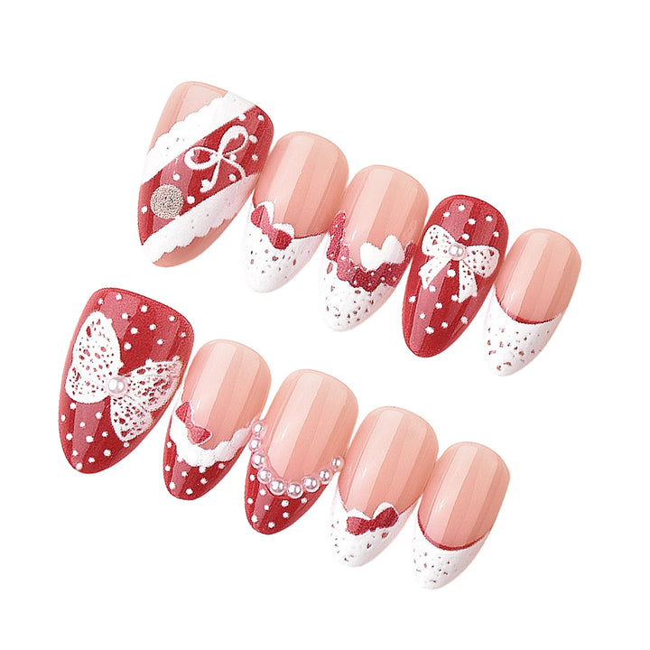 Decorative Holiday-Themed Press-On Nail Set Stornfield
