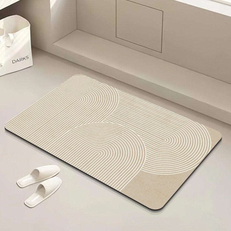 Modern Abstract Design Kitchen Mat