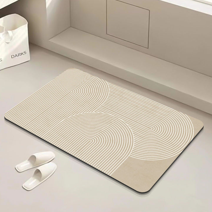 Modern Abstract Design Kitchen Mat