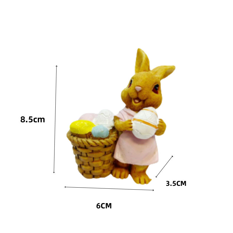 Decorative Easter Bunny Figurine Stornfield