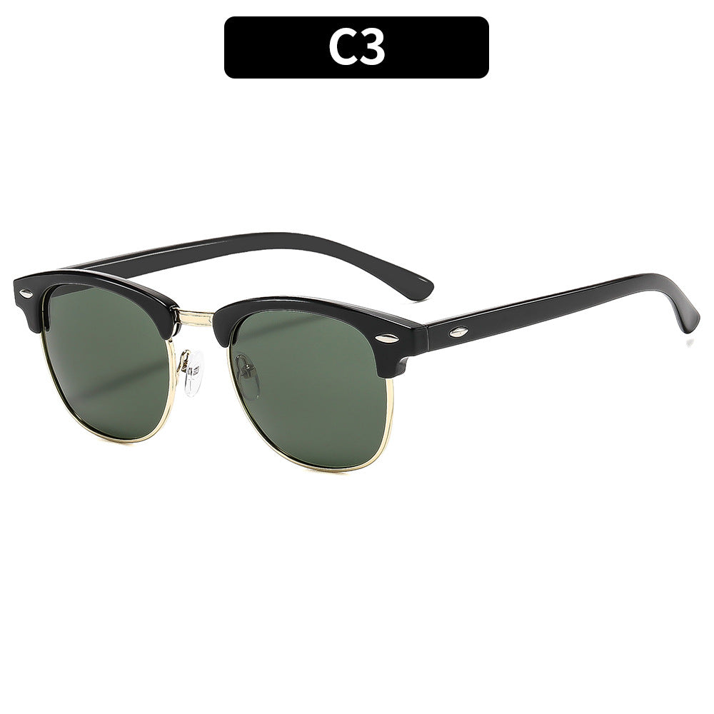 Retro-Inspired Stylish Round Sunglasses