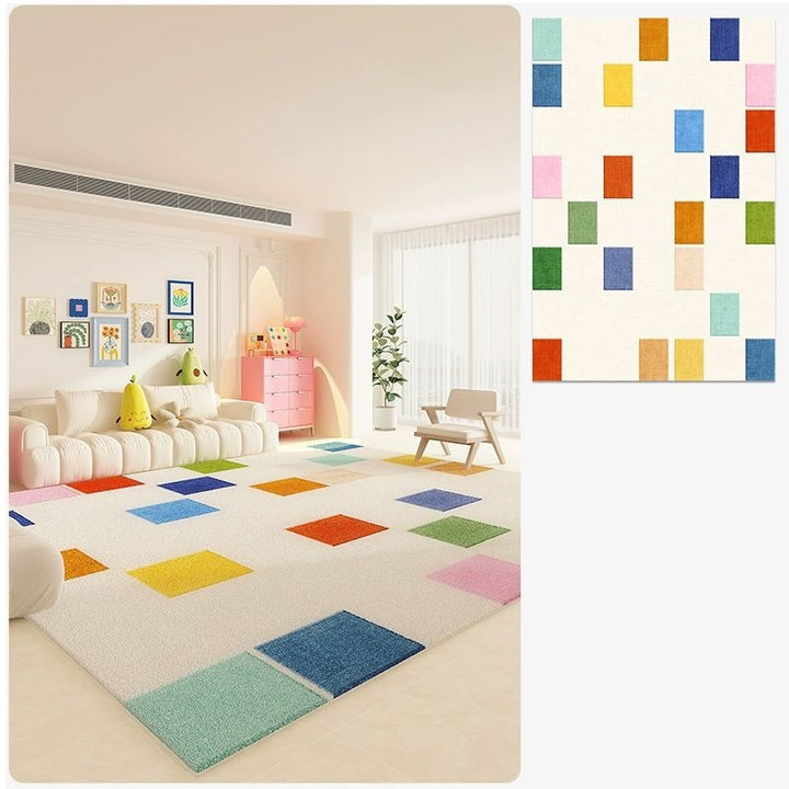 Playful Decorative Geometric Area Rug