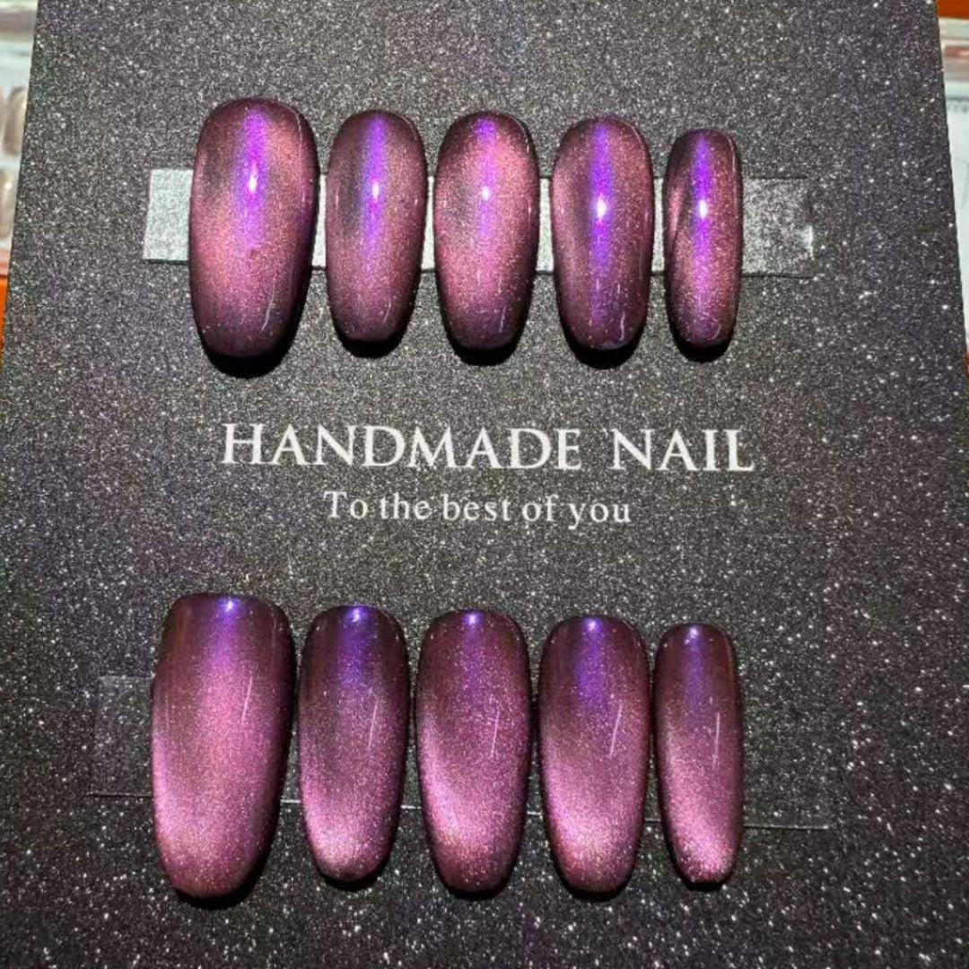 Handmade Glossy Press-On Nail Set