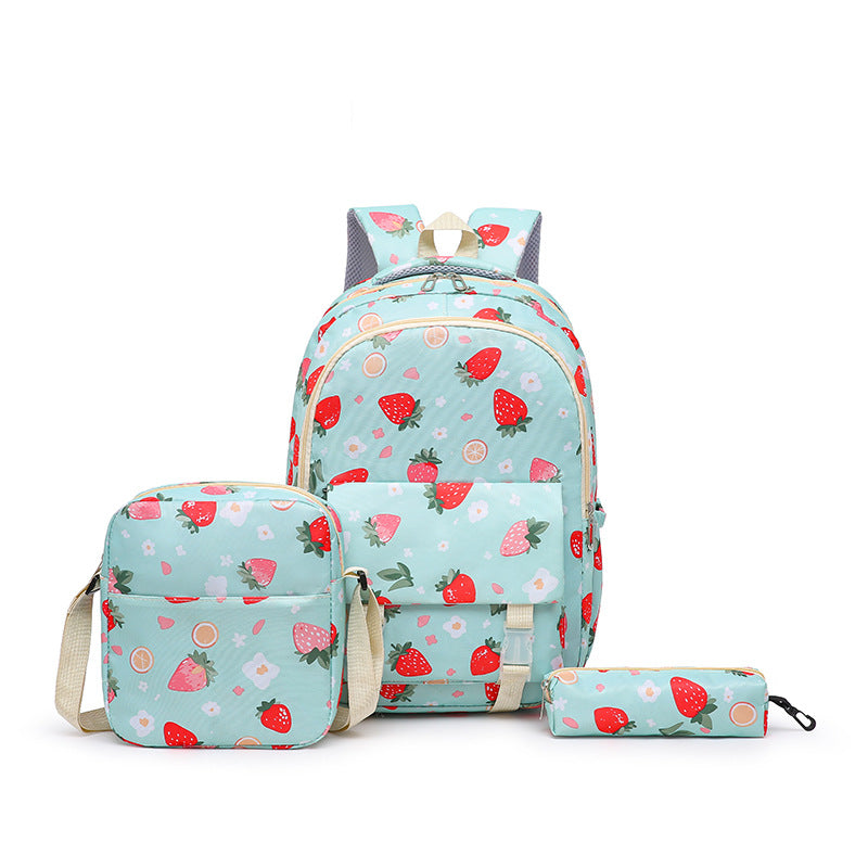 Backpack set with fruity design Stornfield