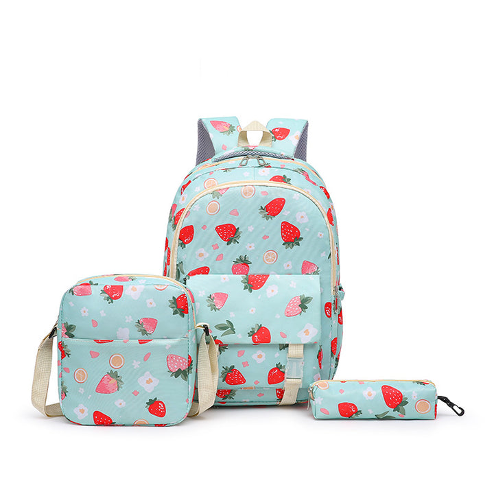 Backpack set with fruity design Stornfield
