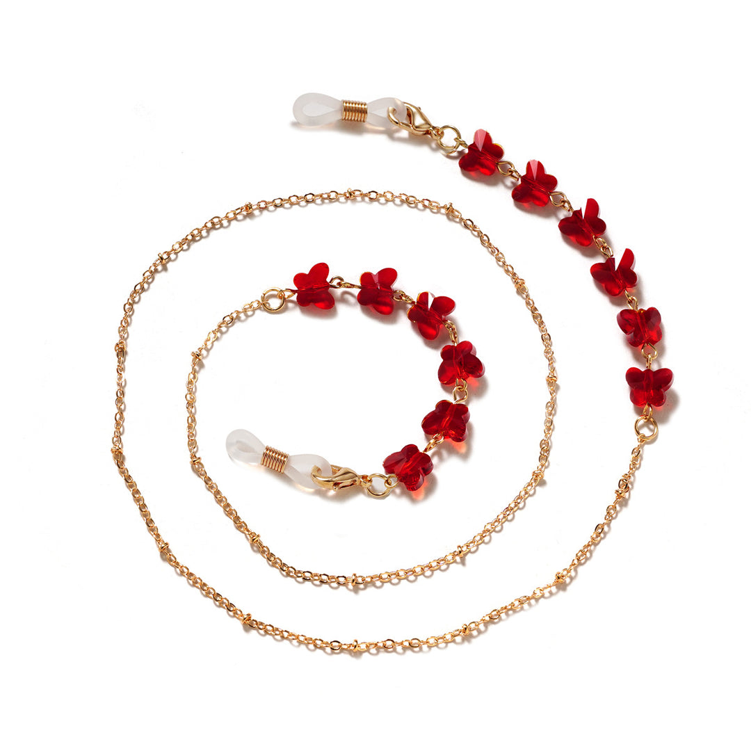 Floral Embellished Eyewear Chain Stornfield