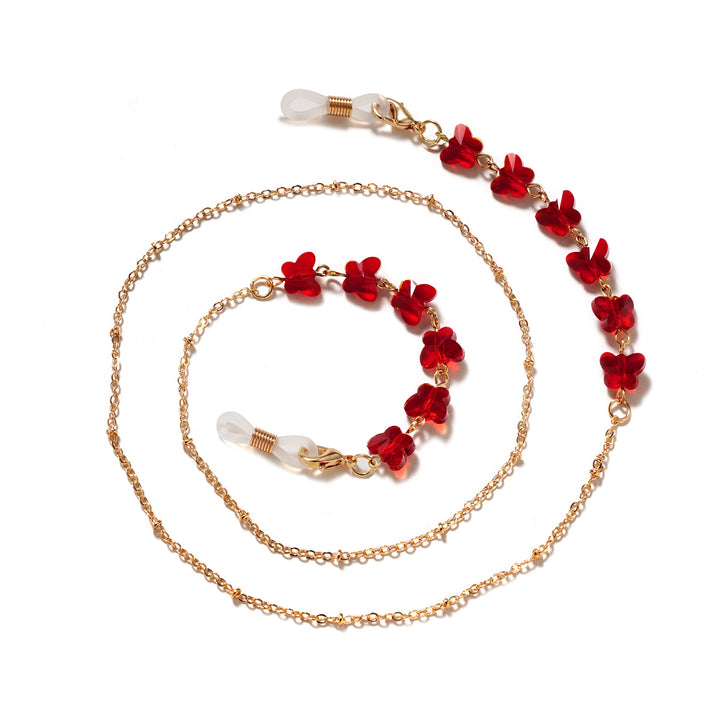 Floral Embellished Eyewear Chain Stornfield