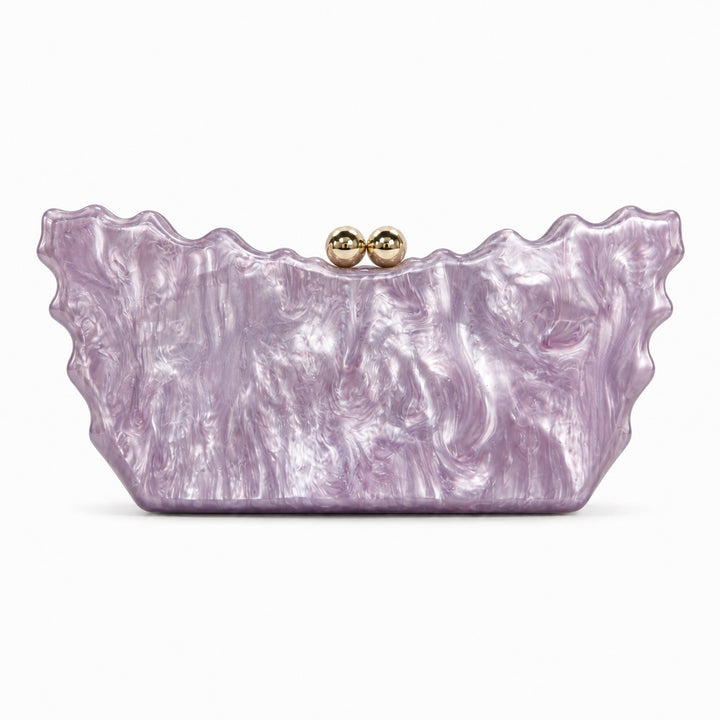 Sculpted Acrylic Clutch