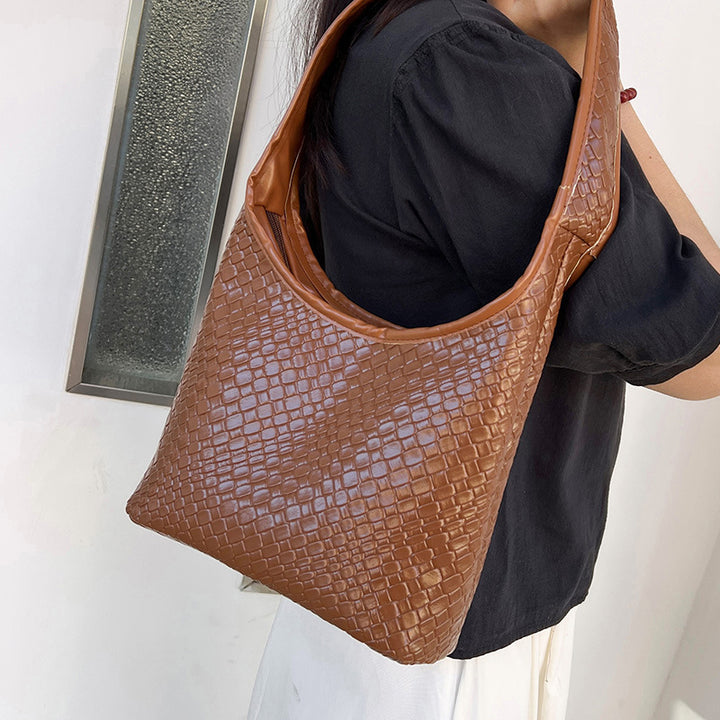 Textured Woven Hobo Bag Stornfield