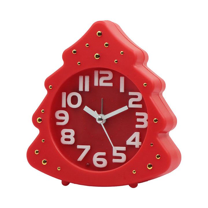 Funnier bedside clock in creative Christmas tree design Stornfield