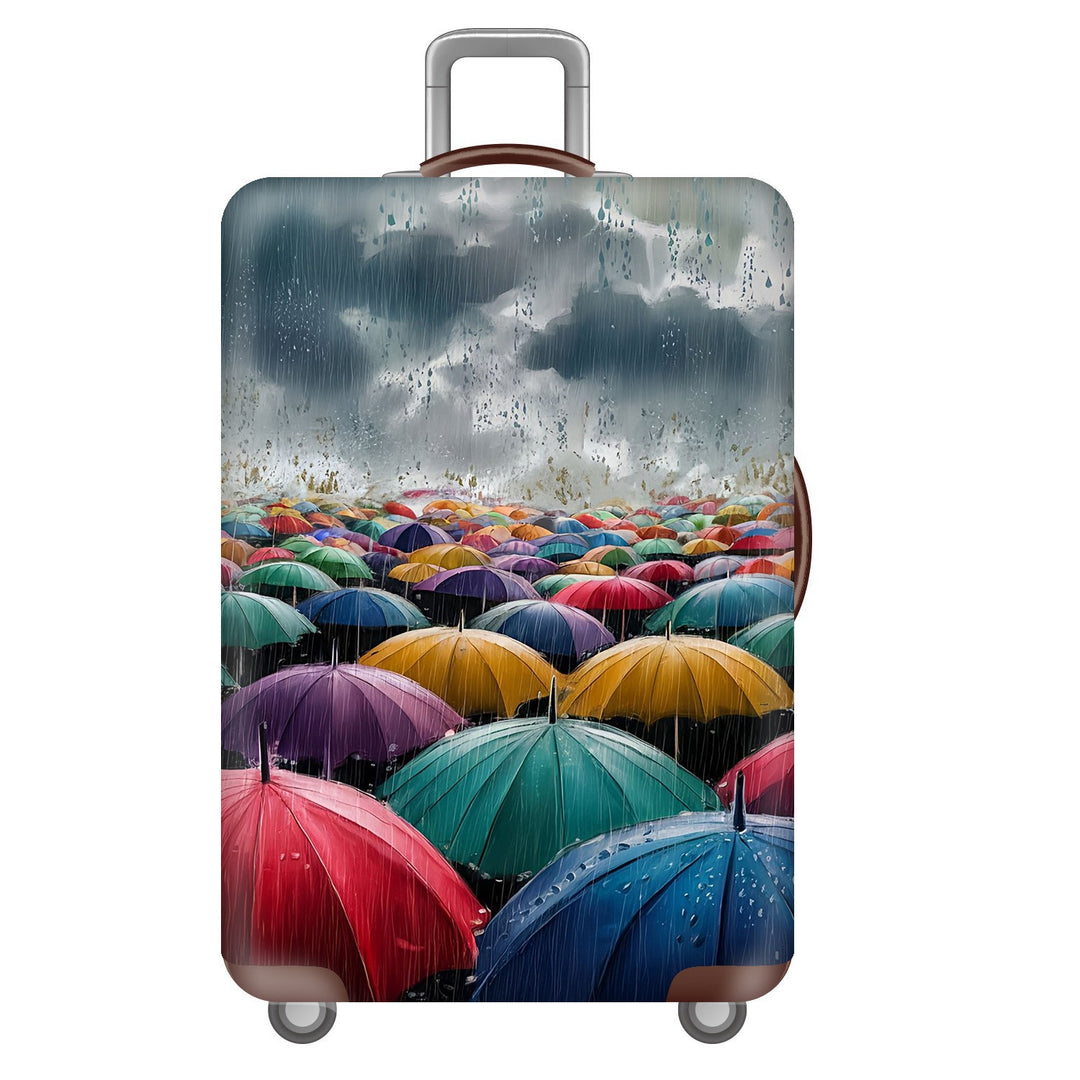 Unisex Hard Shell Suitcase with Dreamy Landscape Design Stornfield