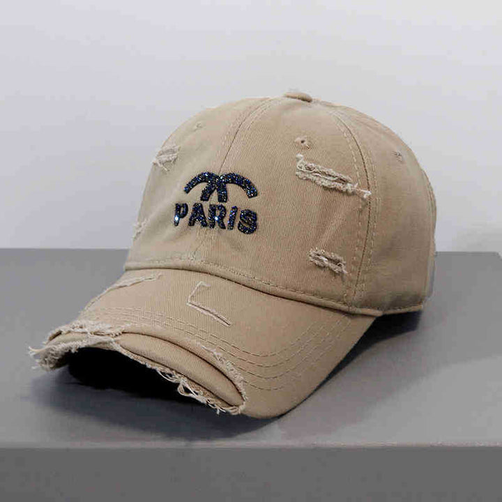 Women's Distressed Graphic Adjustable Baseball Cap Stornfield