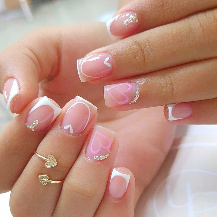 Decorative Nail Art Press-On Tips Stornfield