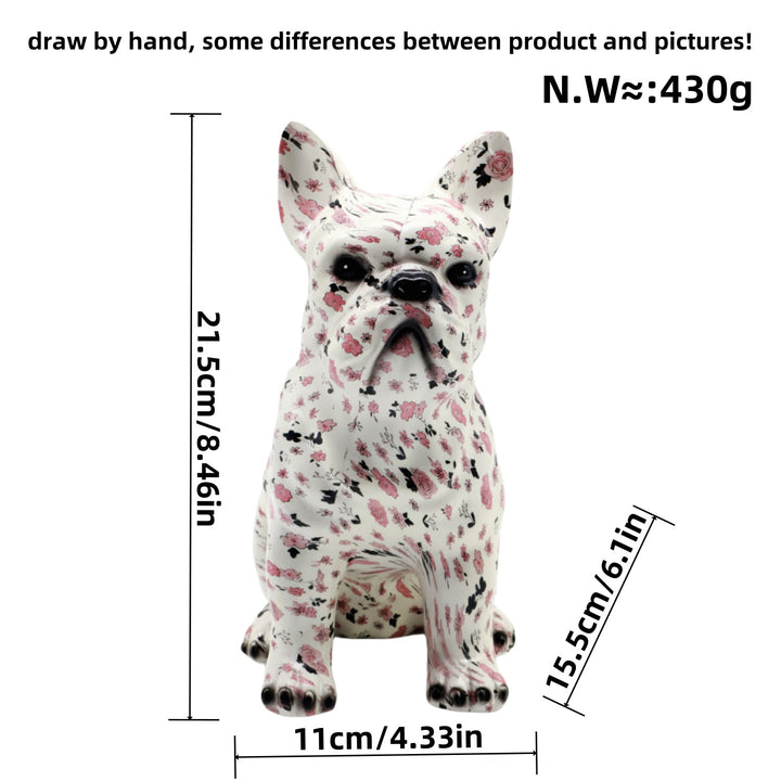 Artistically designed bulldog figure Stornfield