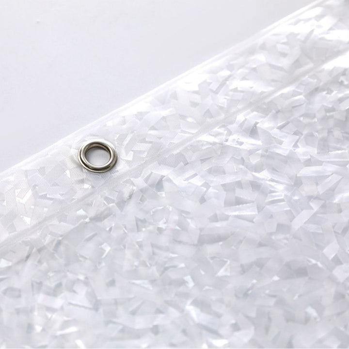 Elegant Textured Shower Curtain Stornfield