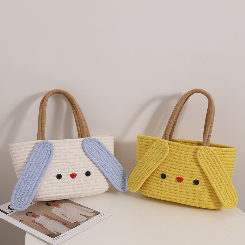 Playful fabric bag with animal motif Stornfield
