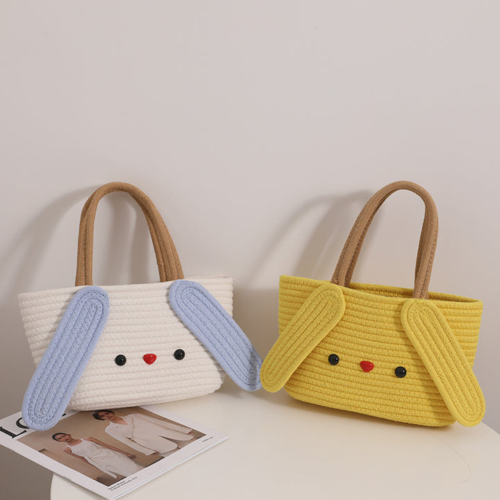 Playful fabric bag with animal motif Stornfield
